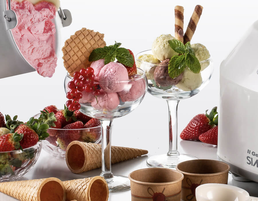 Gelatiera gusta tutto il sapore e la freschezza del gelato artigianale